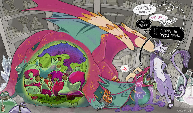 2 character full render + full background + xray alt {$300}