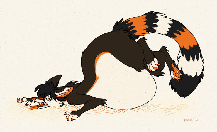 Single character sketch. {$100}