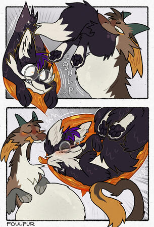 Two illustration comic strip - $200